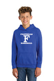 Cat Foot Baseball Youth Solid Hoodie