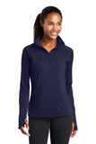 TCI Sport-Tek® Women's Sport-Wick® Stretch 1/4-Zip Pullover