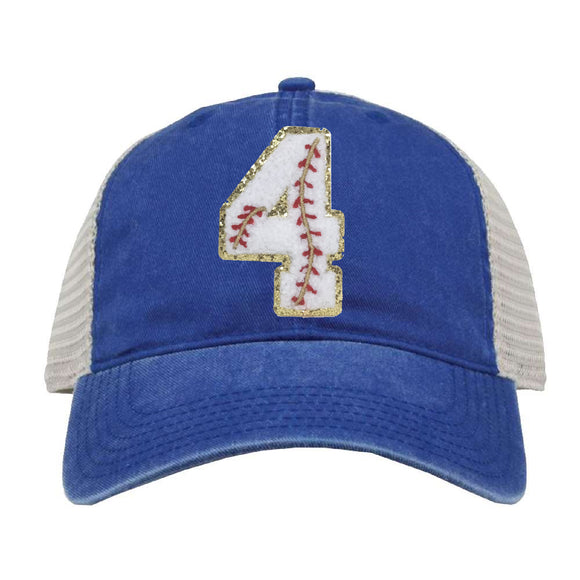 CVLL Custom Chenille Numbers Hat