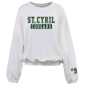 St. Cyril Women's Bubble Parent Fan Shirt