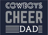 TV Cowboys Cheer Dad Shirt
