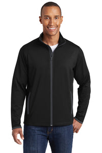 VA Sport-Tek® Sport-Wick® Stretch Contrast Full-Zip Jacket (EMERGENCY)