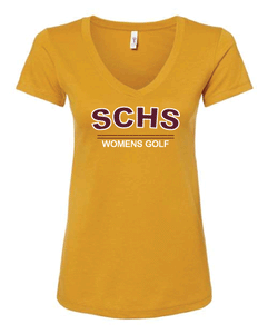 Salpointe Golf Women's SCHS Vneck Shirt
