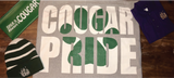 St. Cyril Cougar Pride Sweatshirt Blanket